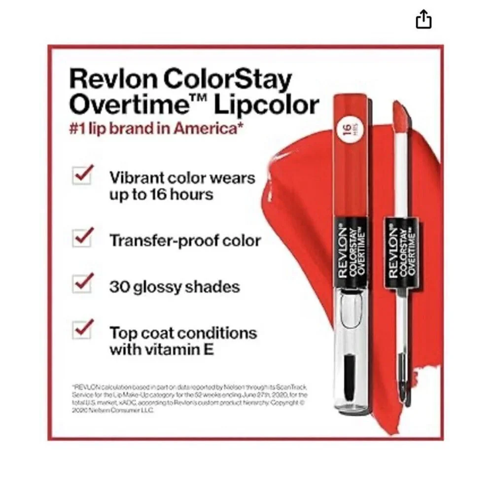 REVLON Colorstay Overtime Lipcolor 16 Hr Endless Spice